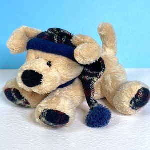 RARE Gund 88445 Bower‎ Puppy Dog Lovey SOFT 6" Plush Stuffed Animal Toy